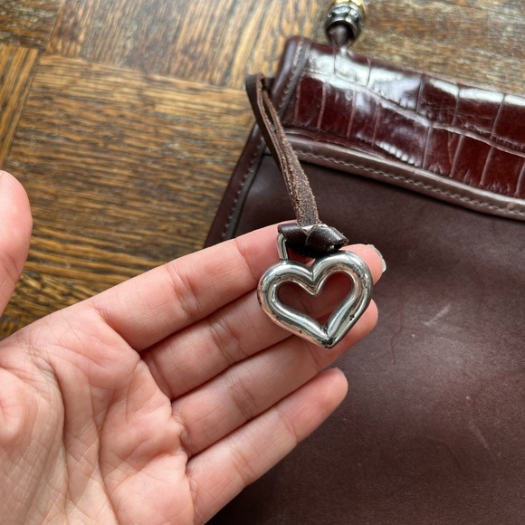 Brighton Crossbody Leather Brown Bag - Picture 8 of 14